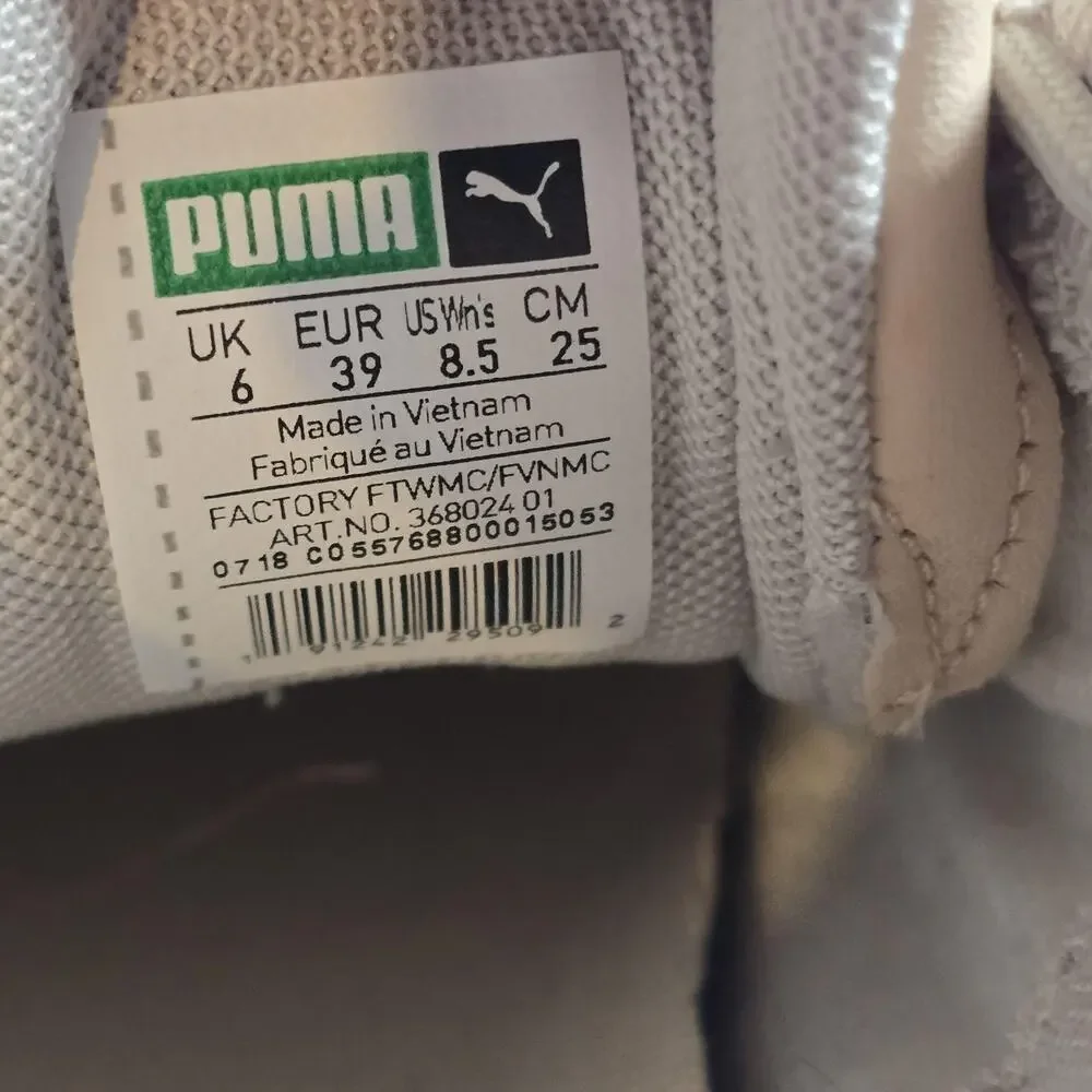 Puma Thunder Desert Womens Size 8.5 Beige Chunky Sneakers